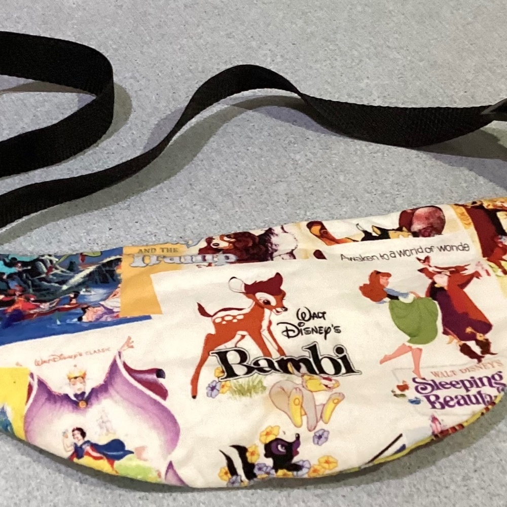 Unique Classic Disney Cartoons Patchwork Multicol… - image 1